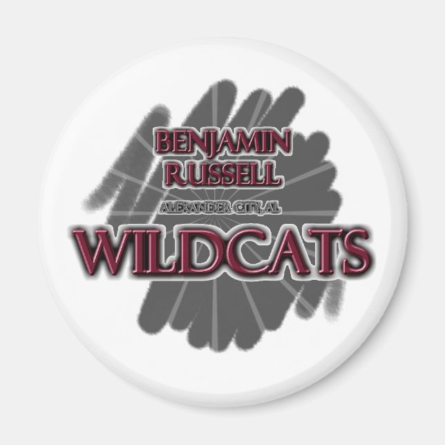 Íman Benjamin Russell Wildcats - Alexander City, AL (Frente)