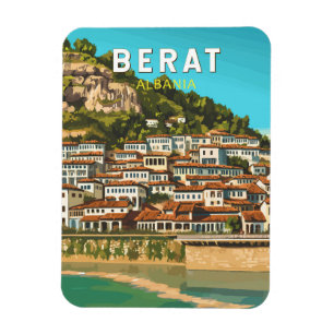 Íman Berat Albânia Viagem Arte Vintage