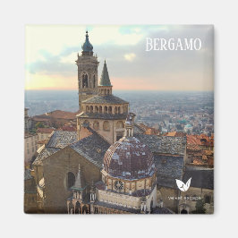 Íman Bergamo, Itália - imã de geladeira por Velvet Esca