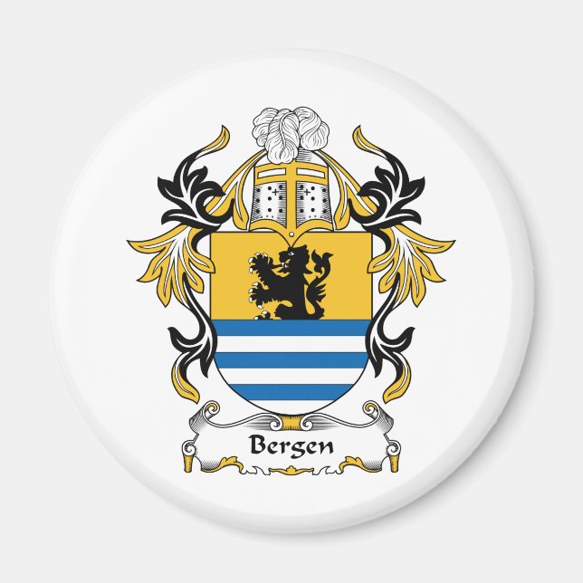 Íman Bergen Family Crest (Frente)