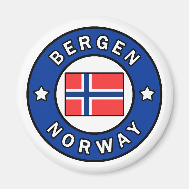 Íman Bergen Noruega (Frente)