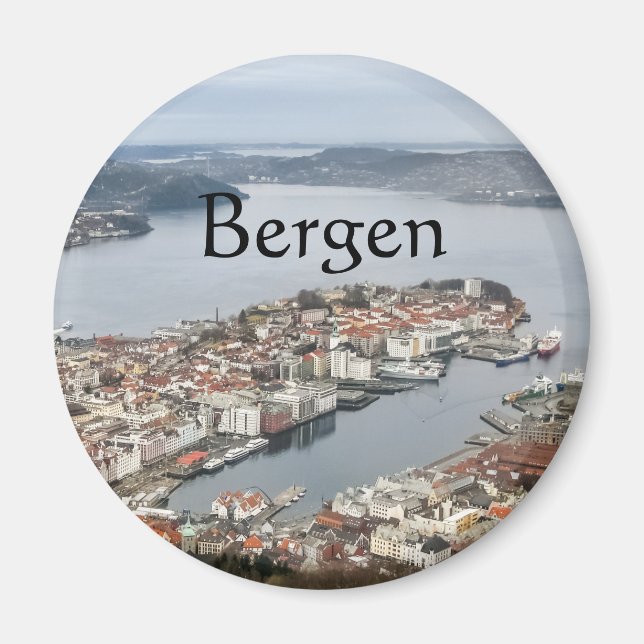 Íman Bergen Noruega (Frente)