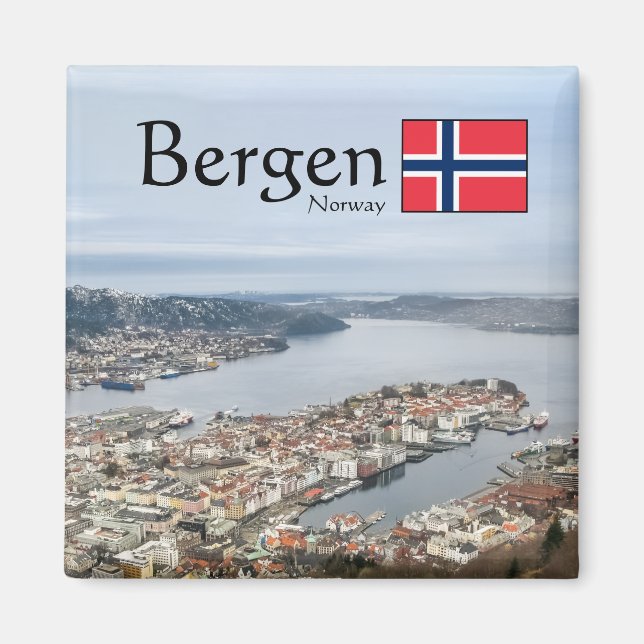 Íman Bergen Noruega (Frente)
