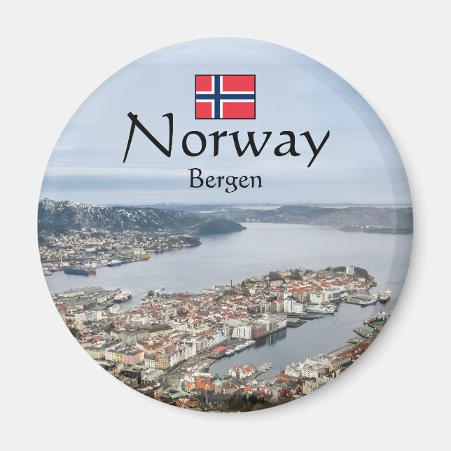 Íman Bergen Noruega (Frente)