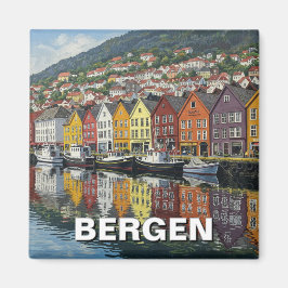 Íman Bergen Norway Viagem