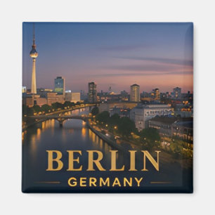 Íman Berlim Alemanha Destino de Viagem Europeu Moderno
