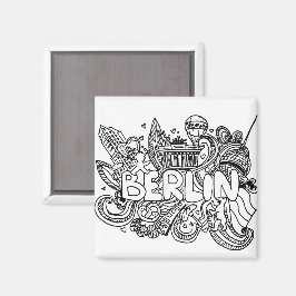 Íman Berlim Alemanha - Marco Souvenir Drake