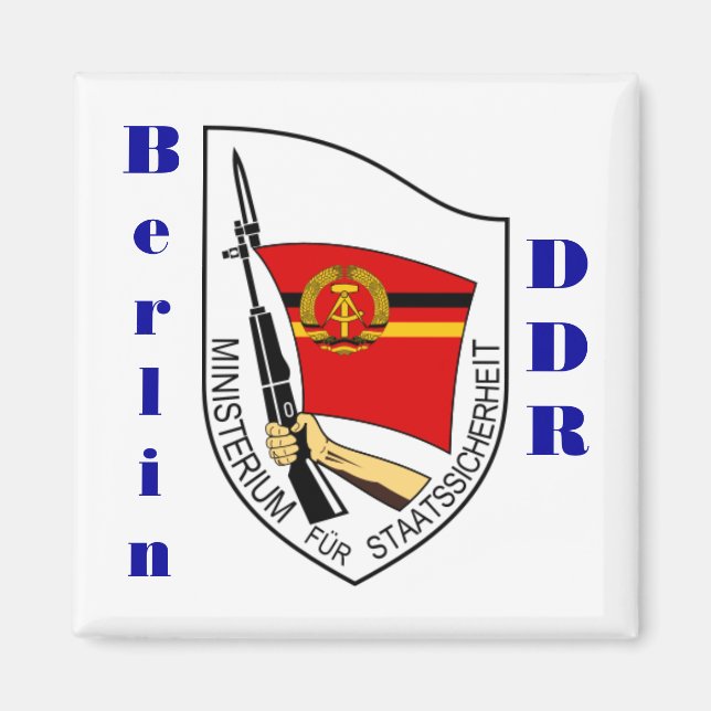 Íman Berlim, Alemanha Stasi Magnet (Frente)