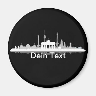 Íman Berlim cidade Skyline - íman, de frigorífico,