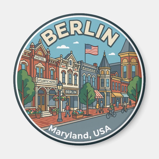 Íman Berlim Maryland EUA (Frente)