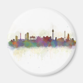 Íman Berlin city Germany. Deutsche Skyline art v2