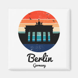 Íman Berlin Germany Vintage Sunset