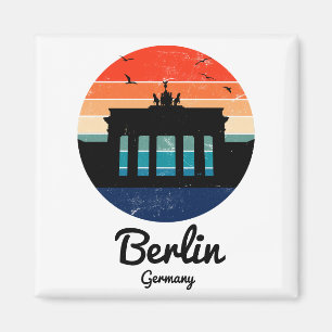 Íman Berlin Germany Vintage Sunset