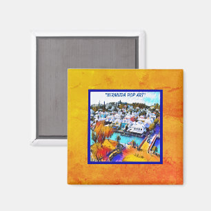 Íman Bermuda Pop Art