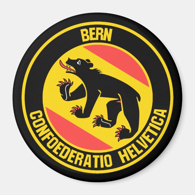 Íman Bern Round Emblem (Frente)
