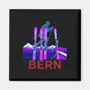 Íman Bern Skiing e Snowboard Retro 90s Bern Ski