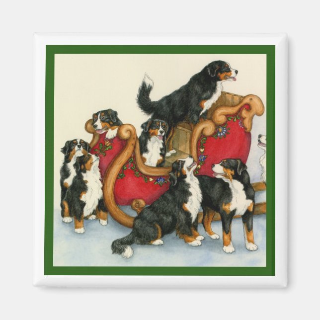 Íman Berners em Sleigh (Frente)