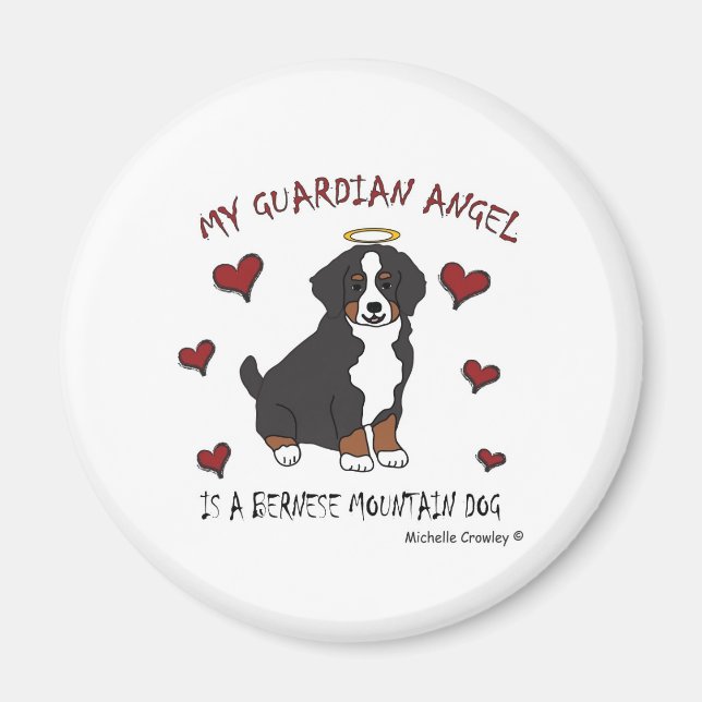 Íman BerneseMtnDog (Frente)
