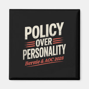 Íman Bernie Sanders E Aoc 2028 Para A Campanha Presiden