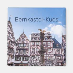 Íman Bernkastel-Kues Facadas Históricas Alemanha Souven