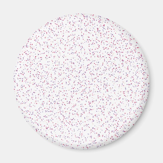 Íman Berry Sweet Especked Pink & Purple Pontos (Frente)
