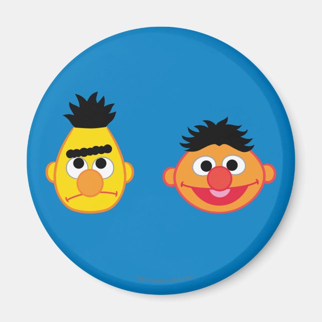 Íman Bert & Ernie Emojis (Frente)