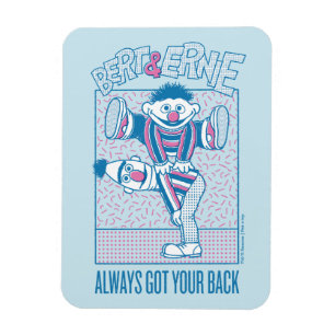 Íman Bert & Ernie   Sempre Recebeu As Costas