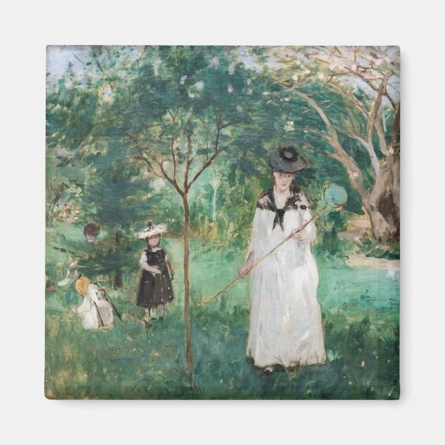 Íman Berthe Morisot - A Caça À Borboleta (Frente)