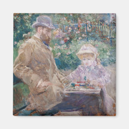 Íman Berthe Morisot - Eugene Manet com sua filha