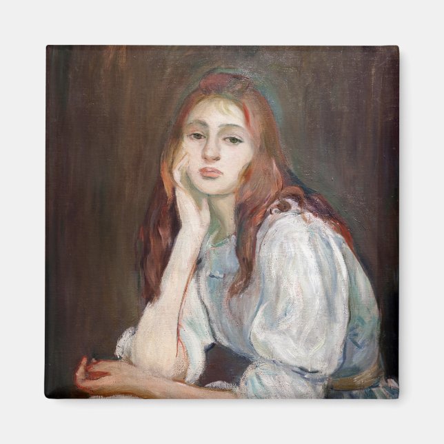 Íman Berthe Morisot - Julie Daydreaming (Frente)
