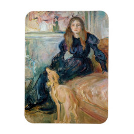 Íman Berthe Morisot - Julie e o seu Greyhound Laerte