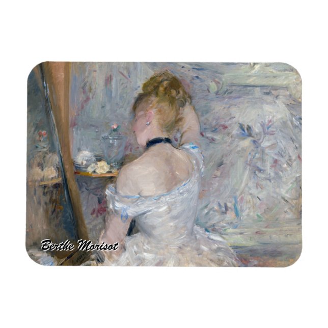 Íman Berthe Morisot - Mulher na sua Toilette (Horizontal)