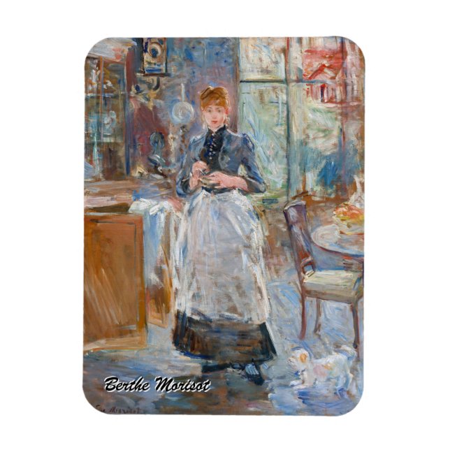 Íman Berthe Morisot - Na Sala De Jantar (Vertical)