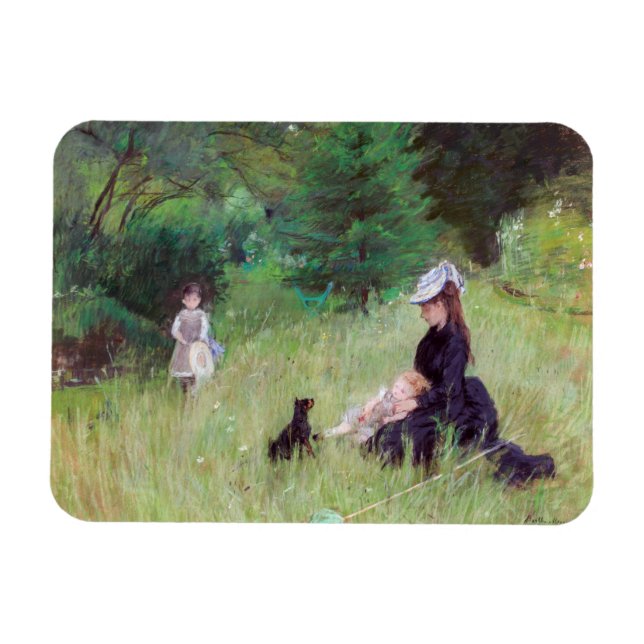 Íman Berthe Morisot - Num Parque (Horizontal)