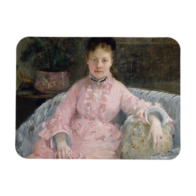 Íman Berthe Morisot - O Vestido Rosa (Horizontal)