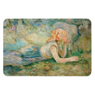 Íman Berthe Morisot - Pastora Reclinada