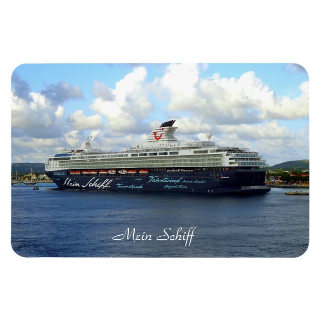 Íman Berthed em Bonaire Mein Schiff (Horizontal)