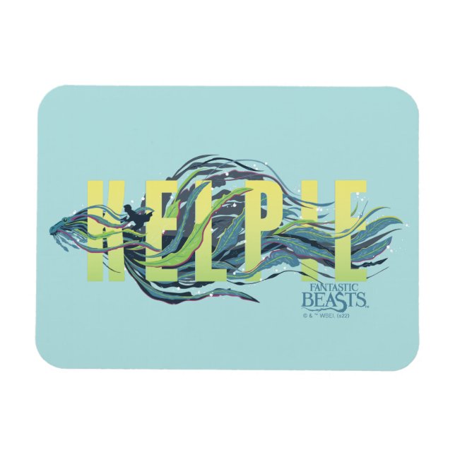 Íman Bestas Fantásticas Kelpie (Horizontal)