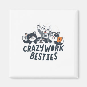 Íman Besties De Trabalho Louco Tomando Autoestima De Tr