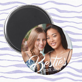 Íman Besties Magnet para Melhores Amigos Fotografia BFF