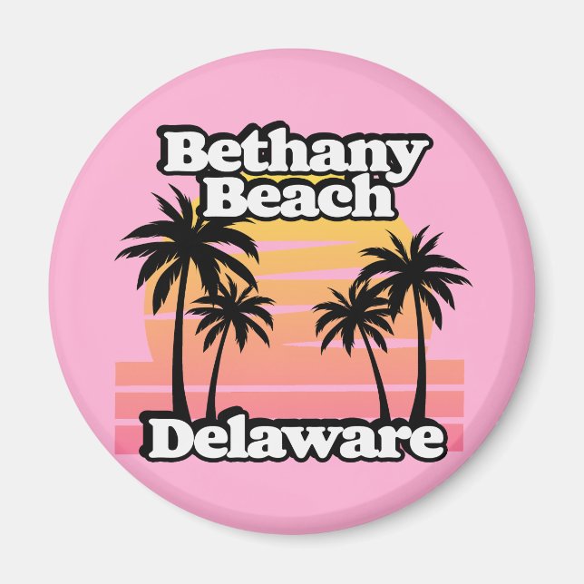 Íman Bethany Beach Delaware (Frente)
