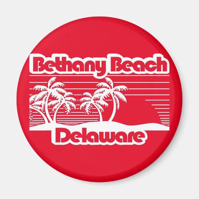 Íman Bethany Beach Delaware (Frente)
