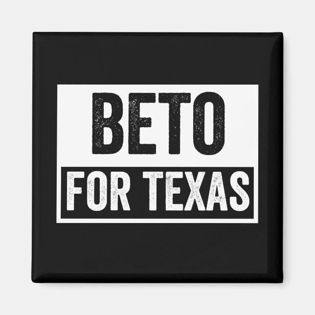 Íman beto FOR TEXAS (Frente)