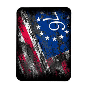 Íman Betsy Ross Flag 1776 Patriótico 4 de julho