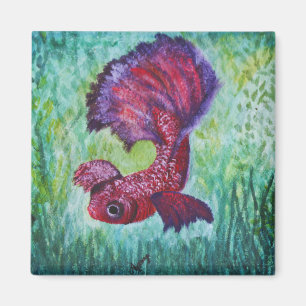Íman Betta aquarela