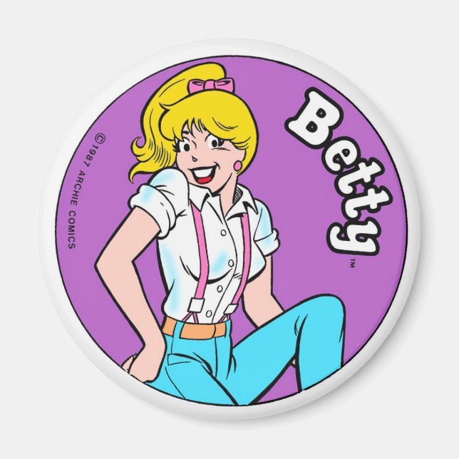 Íman Betty Magnet (Frente)