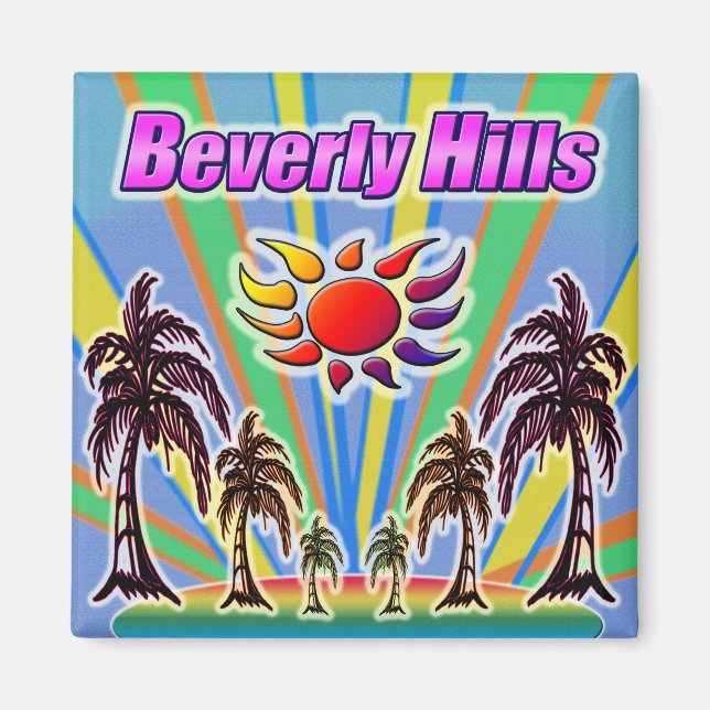 Íman Beverly Colinas Summer Love Magnet (Frente)