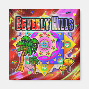 Íman Beverly Colinas Tropical Friends Magnet