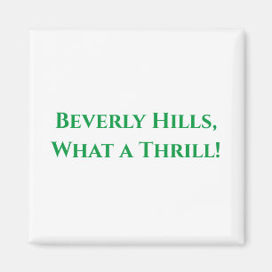 Íman Beverly Hills, que uma emoção!