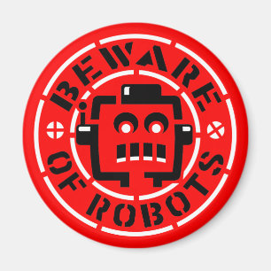 Íman Beware do ímã dos robôs